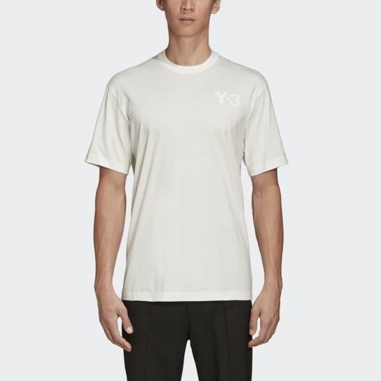 Y-3 ADIDAS YOHJI YAMAMOTO | M CLASSIC CHEST LOGO SS TEE / CORE WHITE