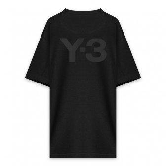 Y-3 ADIDAS YOHJI YAMAMOTO | M CLASSIC BACK LOGO SS TEE / BLACK