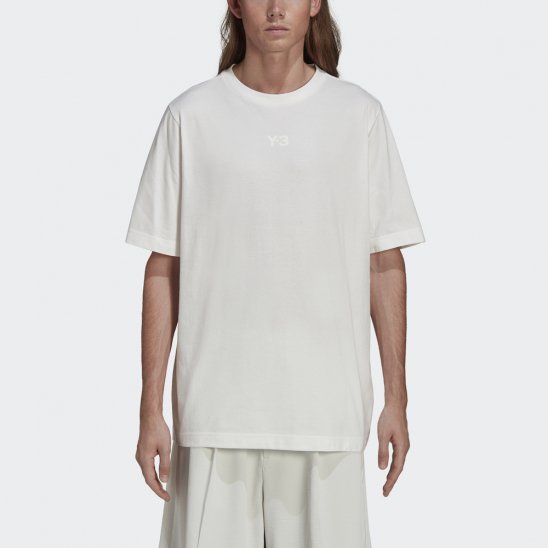 Y-3 ADIDAS YOHJI YAMAMOTO | M CH1 SS TEE CF LOGO / CORE WHITE