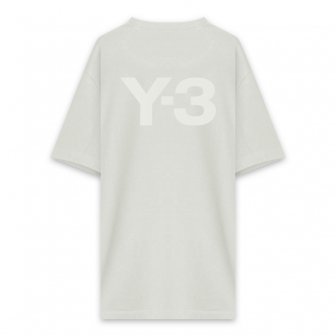 Y-3 ADIDAS YOHJI YAMAMOTO | M CLASSIC BACK LOGO SS TEE / ORBIT GREY