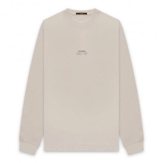 STAMPD | LS STACKED RELAXED TEE / SAND