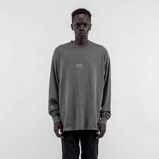 STAMPD | LS STACKED RELAXED TEE / STORM
