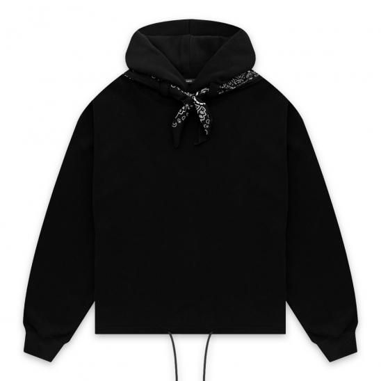 STAMPD | BANDANA HOODIE / BLACK