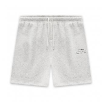 STAMPD | ESSENTIAL SWEATSHORT / OATMEAL HEATHER GREY