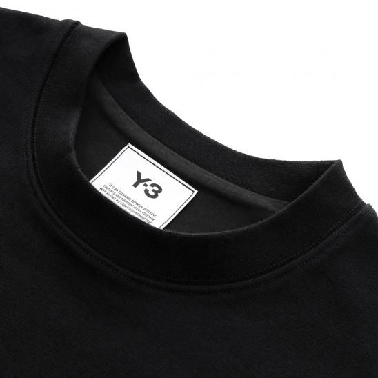 Y-3 ADIDAS YOHJI YAMAMOTO | M CLASSIC BACK LOGO CREW SWEATSHIRT / BLACK