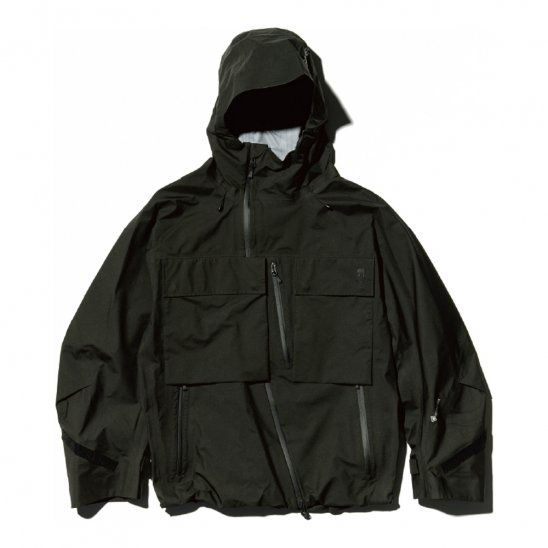 D-VEC X ALMOSTBLACK(ディーベック オールモストブラック) 商品ページ - GORE-TEX PRODUCT 3L SHELL /  BLACK