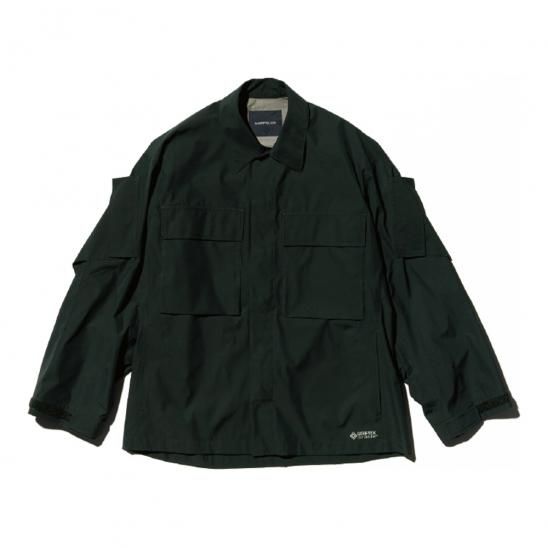 D-VEC X ALMOSTBLACK | GORE-TEX INFINIUM PRODUCT 2L SHIRT JACKET / BLACK