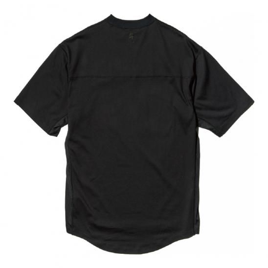 D-VEC X ALMOSTBLACK | COTTON PLATING SHORT T-SHIRT / BLACK