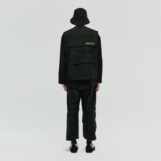 D-VEC X ALMOSTBLACK | GORE-TEX INFINIUM PRODUCT 2L TROUSERS / BLACK