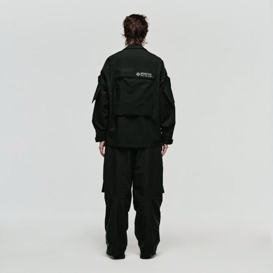 D-VEC X ALMOSTBLACK | GORE-TEX INFINIUM PRODUCT 2L TROUSERS / BLACK