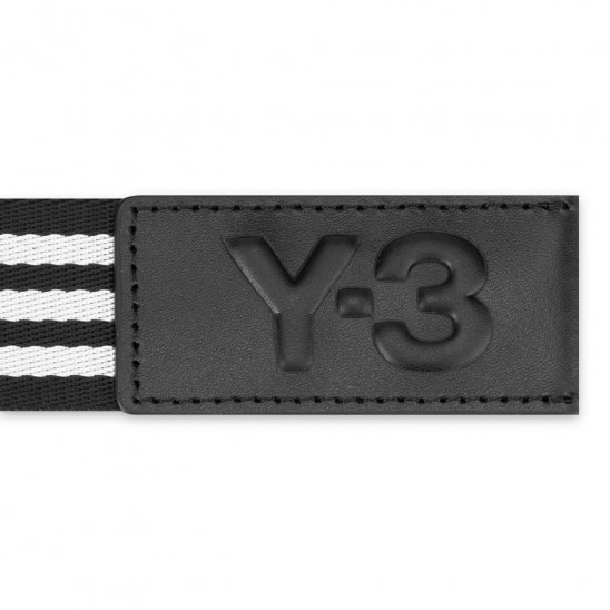 Y-3 ADIDAS YOHJI YAMAMOTO | Y-3 CLASSIC LOGO BELT / BLACK