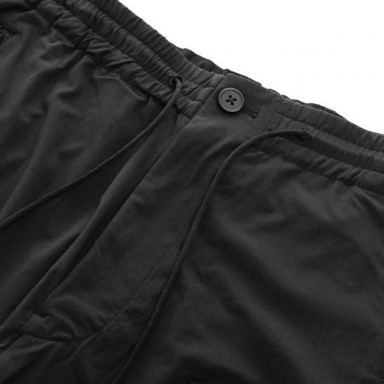 Y-3 ADIDAS YOHJI YAMAMOTO | M CLASSIC LIGHT RIPSTOP UTILITY PANTS / BLACK