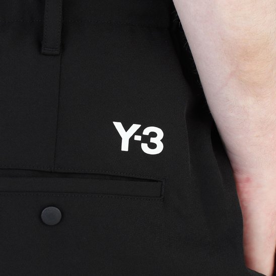 Y-3 ADIDAS YOHJI YAMAMOTO | M CH1 ELEGANT 3 STP PANTS / BLACK