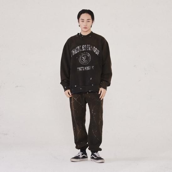 SOMEIT | T.B.K VINTAGE SWEAT SHIRTS / VINTAGE BLACK