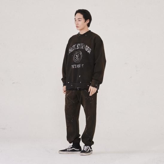 SOMEIT | T.B.K VINTAGE SWEAT SHIRTS / VINTAGE BLACK