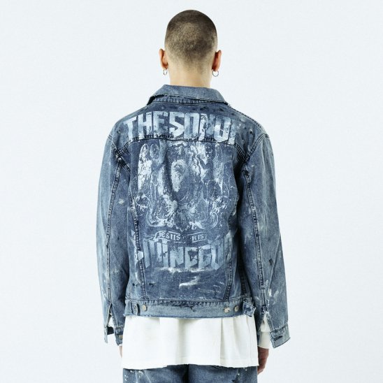 SOMEIT | S.O.G VINTAGE DENIM JACKET / VINTAGE BLUE