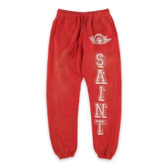 SAINT MXXXXXX | SWEAT PANTS ANGEL / RED