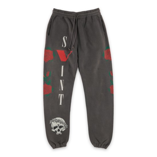 SAINT MXXXXXX | SWEAT PANTS VLONE / BLACK