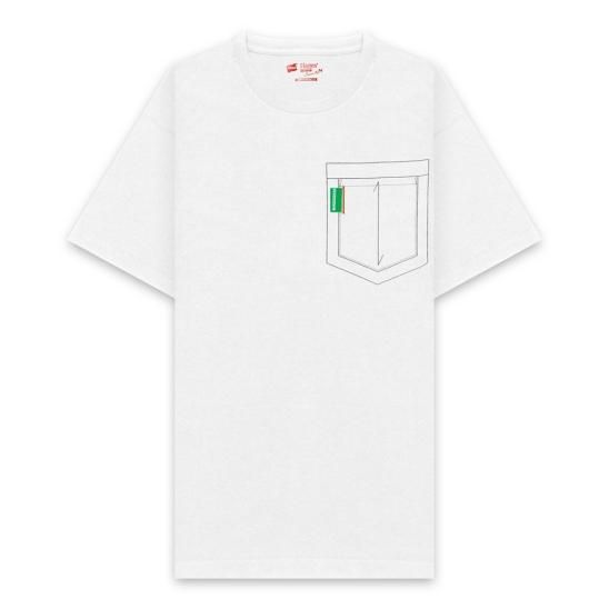 MINDSEEKER X HANES | 2P JAPAN FIT CREW NECK T-SHIRTS / WHITE&BLACK