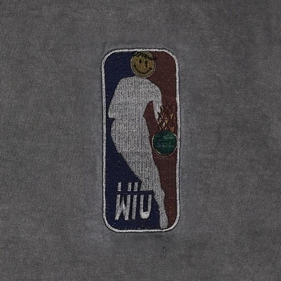 SOMEIT | W.I.O L/S VINTAGE TEE / STONE GREY