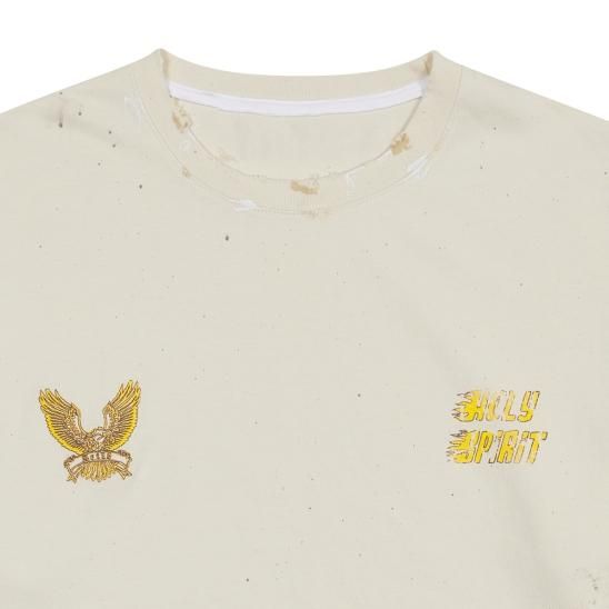 SOMEIT | H.S L/S VINTAGE TEE / VINTAGE WHITE
