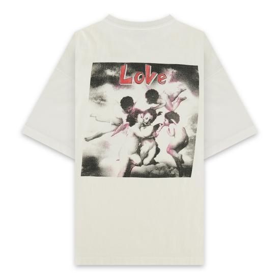 国内買付 SAINT Mxxxxxx S/S TEE LOVE セントマイケル Tシャツ SAINT MXXXXXX(セントマイケル) 商品ページ - SS TEE LOVE / WHITE