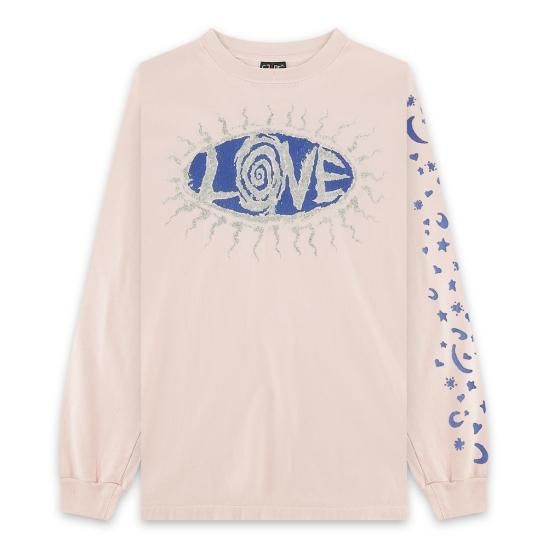 SAINT MXXXXXX | LS TEE SAINT HOOD / PINK