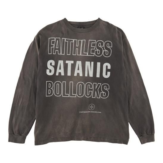 SAINT MXXXXXX(セントマイケル) 商品ページ - LS TEE FSBOLLOCKS / BLACK