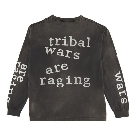SAINT MXXXXXX | LS TEE TWAR / BLACK