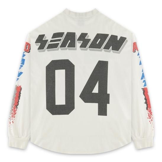 SAINT MXXXXXX(セントマイケル) 商品ページ - LS TEE MOTO / WHITE SAINT MXXXXXX(セントマイケル) 商品ページ - LS TEE MOTO / WHITE