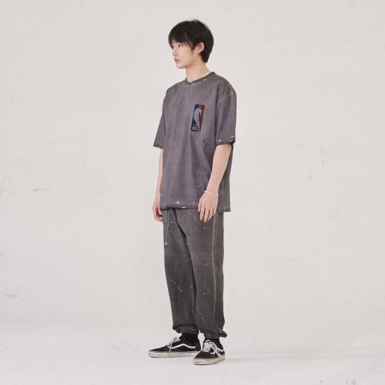 SOMEIT | W.I.O VINTAGE TEE / STONE GREY