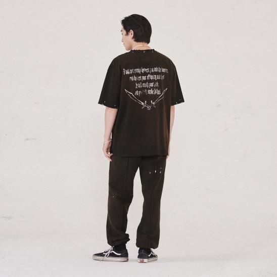 SOMEIT | S.B VINTAGE TEE / VINTAGE BLACK