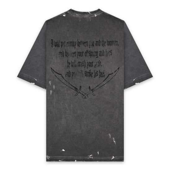 SOMEIT | S.B VINTAGE TEE / STONE GREY