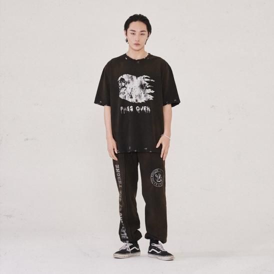 SOMEIT | P.O VINTAGE TEE / VINTAGE BLACK