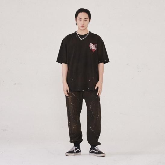 SOMEIT | G.L VINTAGE TEE / VINTAGE BLACK