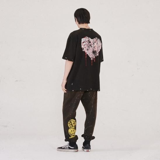 SOMEIT | G.L VINTAGE TEE / VINTAGE BLACK