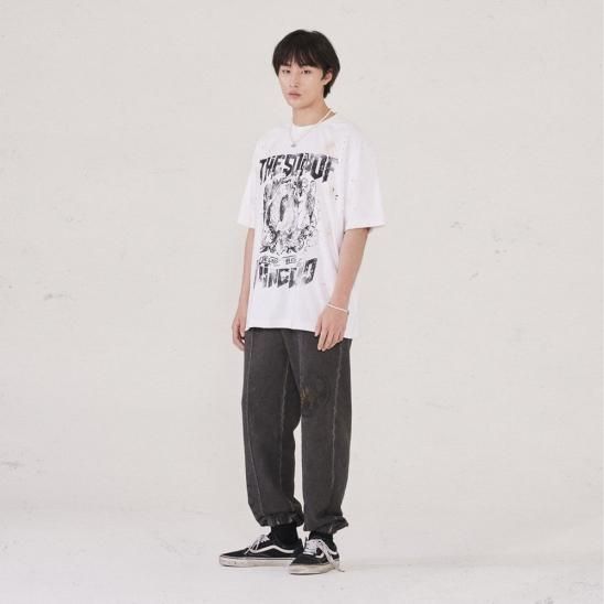 SOMEIT | S.O.G VINTAGE TEE / VINTAGE WHITE