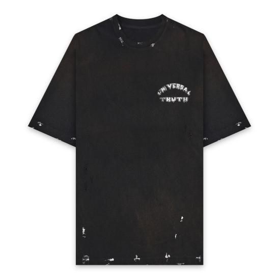 SOMEIT | SOLVER VINTAGE TEE / VINTAGE BLACK