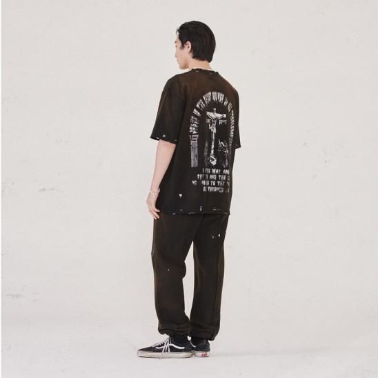 SOMEIT | SOLVER VINTAGE TEE / VINTAGE BLACK