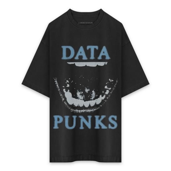 LUKE VICIOUS | GLITCH MOUTH TEE / BLACK