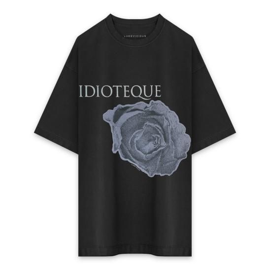 LUKE VICIOUS | IDIOTEQUE TEE / BLACK