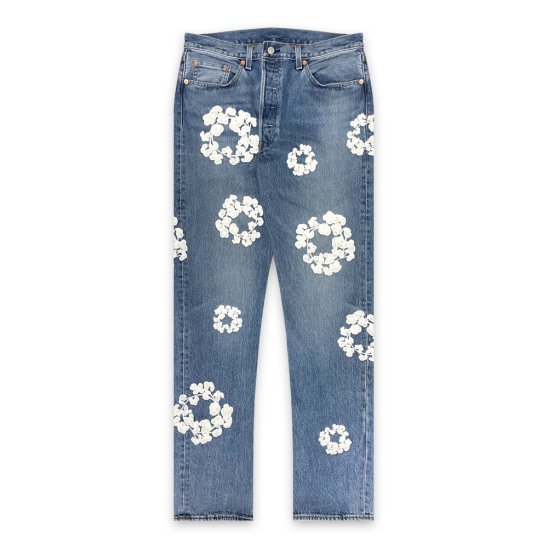 DENIM TEARS | LEVI'S COTTON WREATH CHAINSTITCH / WASH