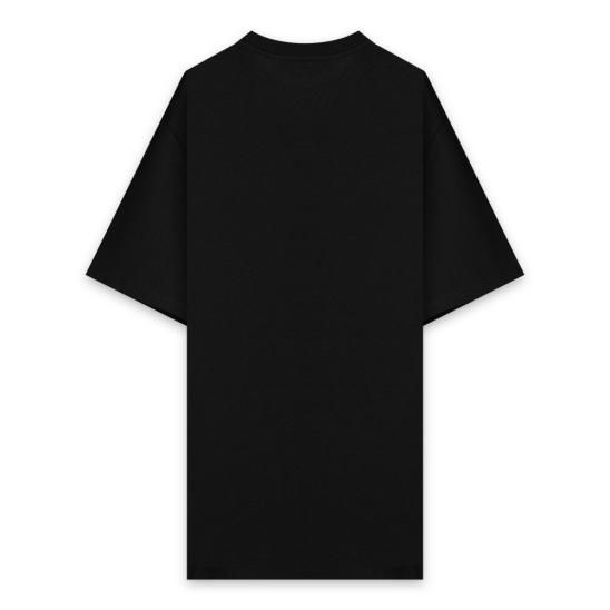 MSGM | LOGO BOX CREW NECK T-SHIRT / BLACK