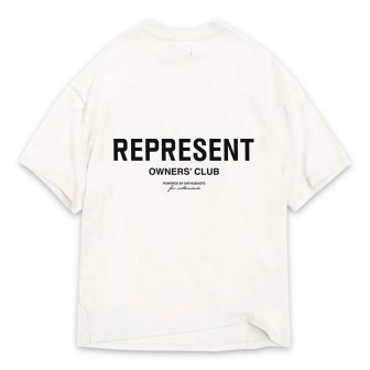 REPRESENT | OWNERS CLUB T-SHIRT / FLAT WHITE