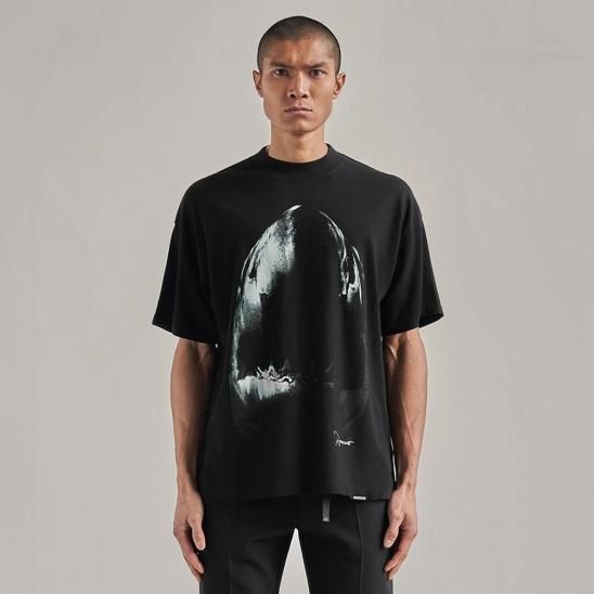 REPRESENT | SHARK T-SHIRT / JET BLACK