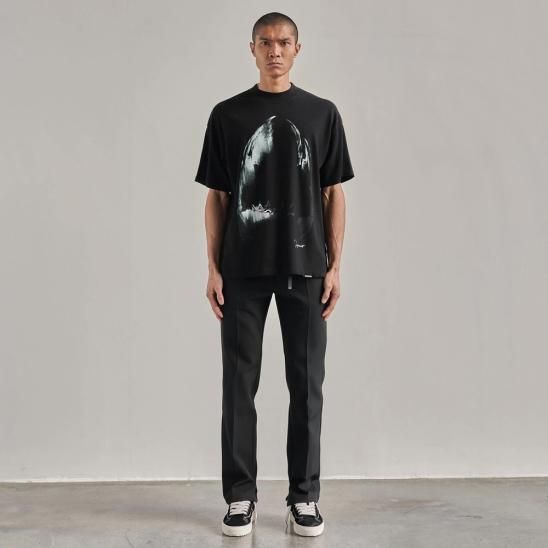 REPRESENT | SHARK T-SHIRT / JET BLACK