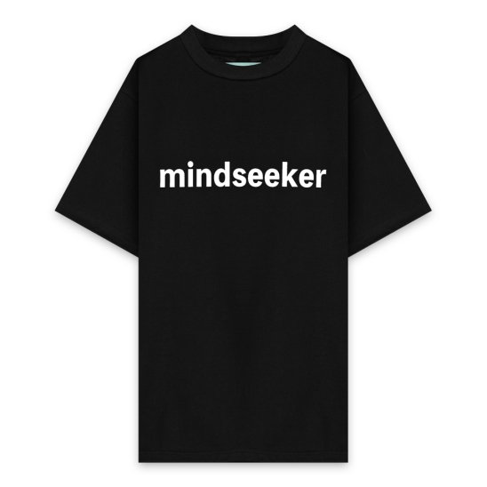 MINDSEEKER | NEW BASIC LOGO T-SHIRT / BLACK