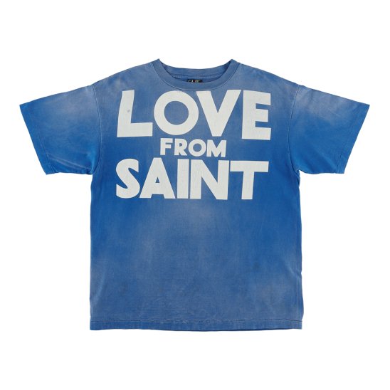 SAINT MXXXXXX(セントマイケル) 商品ページ - SS TEE LOVE FRM SNT / BLUE