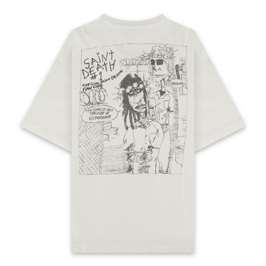 セントマイケル　Tシャツ　death SAINT MXXXXXX(セントマイケル) 商品ページ - SS TEE SAINT DEATH / WHITE