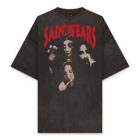 SAINT MXXXXXX(セントマイケル) 商品ページ - SS TEE FACES / BLACK